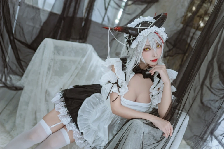 宮本桜《埃吉尔女仆》主题写真：29张全套美图
