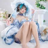 九柒喵《柴郡冰雪公主》主题写真：32张全套美图