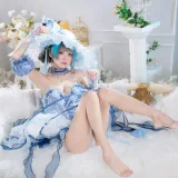 九柒喵《柴郡冰雪公主》主题写真：32张全套美图