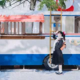 清青琴玖《恋冬》主题写真：33张全套美图