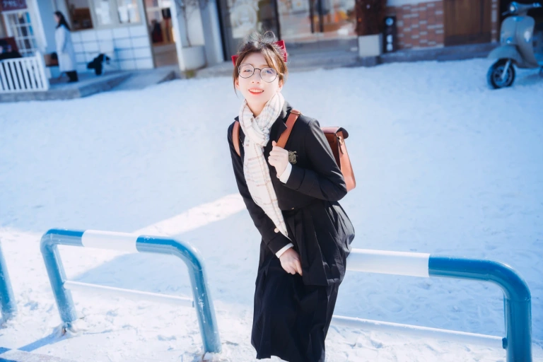清青琴玖《恋冬》主题写真：33张全套美图
