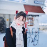 清青琴玖《恋冬》主题写真：33张全套美图