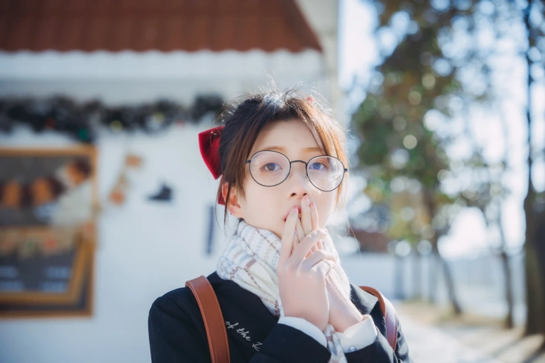 清青琴玖《恋冬》主题写真：33张全套美图