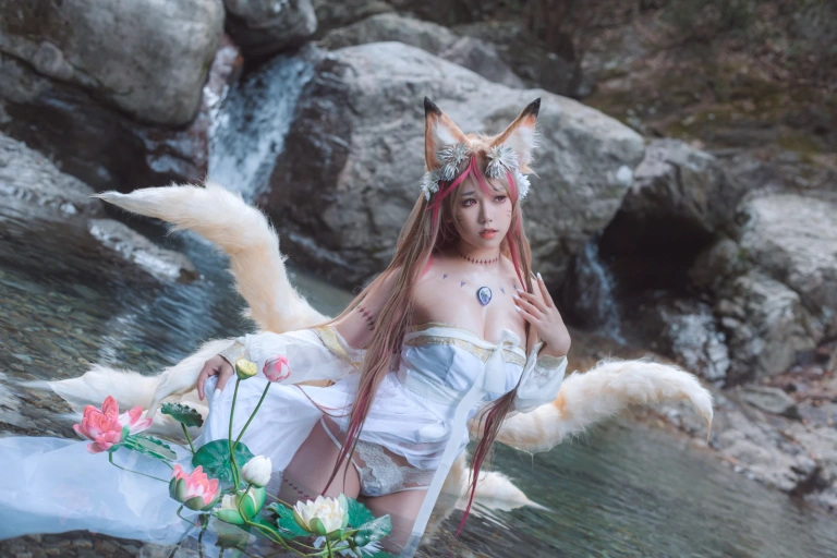 一北亦北《天命之子 玉藻前》主题写真：40张全套美图，含1个视频