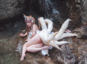 一北亦北《天命之子 玉藻前》主题写真：40张全套美图，含1个视频