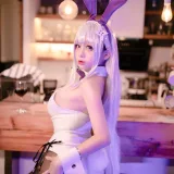 日奈娇(椎名莜)《兔女郎》主题写真：40张全套美图