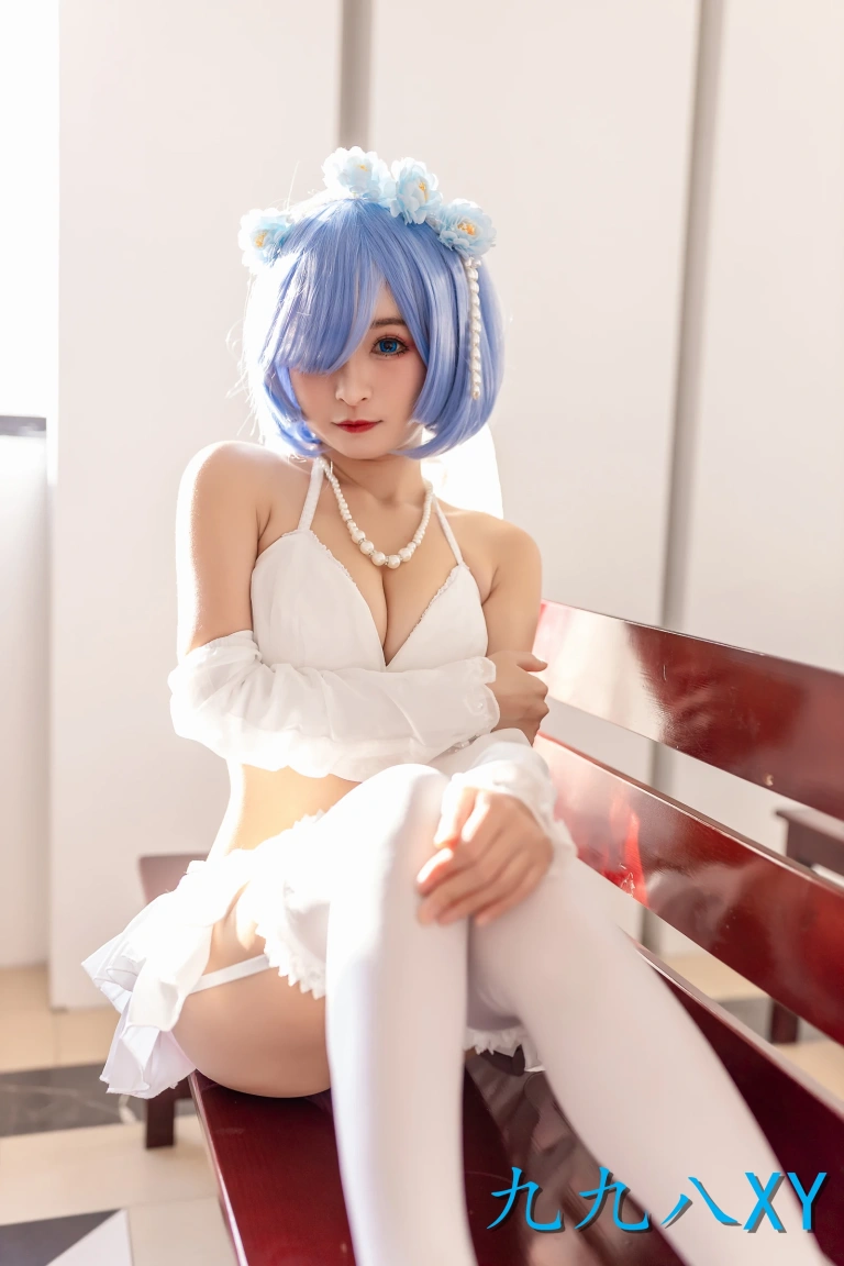 九九八《蕾姆花嫁》主题写真：42张全套美图