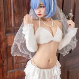 九九八《蕾姆花嫁》主题写真：42张全套美图