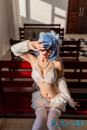 九九八《蕾姆花嫁》主题写真：42张全套美图