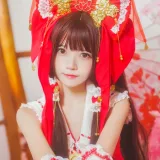 桜桃喵《灵梦 新年快乐》主题写真：45张全套美图