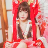 桜桃喵《灵梦 新年快乐》主题写真：45张全套美图