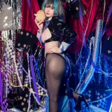前羽《柴郡魔术师》主题写真：50张全套美图