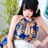 恩田直幸《蓝色旗袍》主题写真：52张全套美图