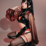 花铃《猩红护士》主题写真：77张全套美图