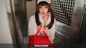 小和甜酒《白天鹅外卖》主题写真：93张全套美图