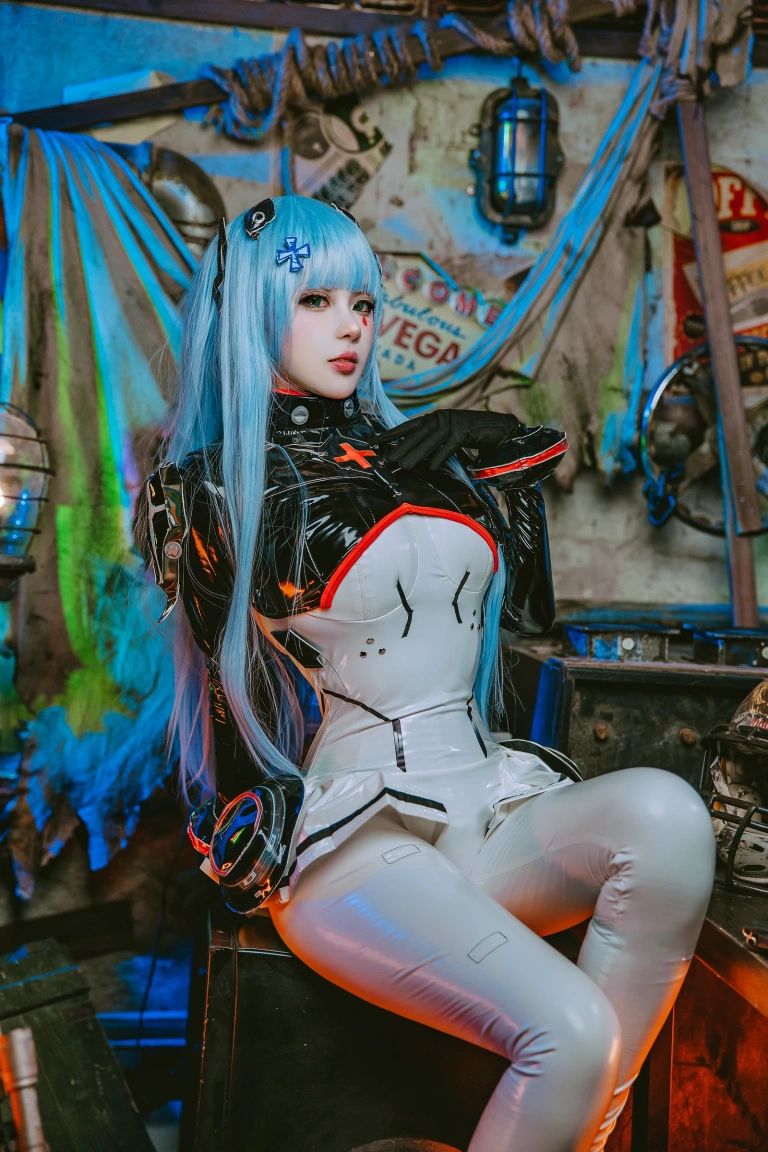凛子酱《hk416》主题写真：27张全套美图