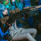 凛子酱《hk416》主题写真：27张全套美图