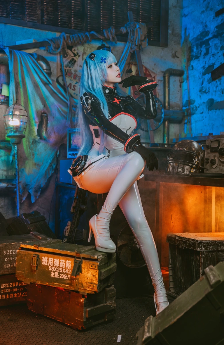 凛子酱《hk416》主题写真：27张全套美图