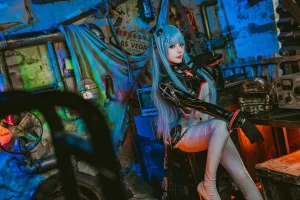 凛子酱《hk416》主题写真：27张全套美图
