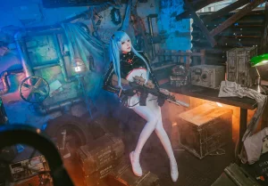 凛子酱《hk416》主题写真：27张全套美图
