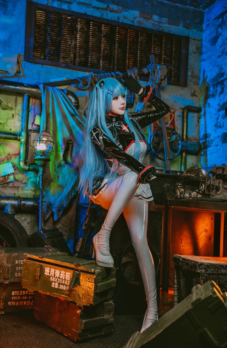 凛子酱《hk416》主题写真：27张全套美图