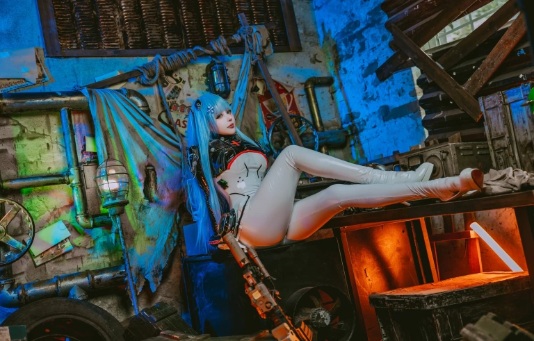 凛子酱《hk416》主题写真：27张全套美图