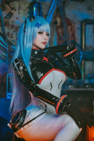 凛子酱《hk416》主题写真：27张全套美图