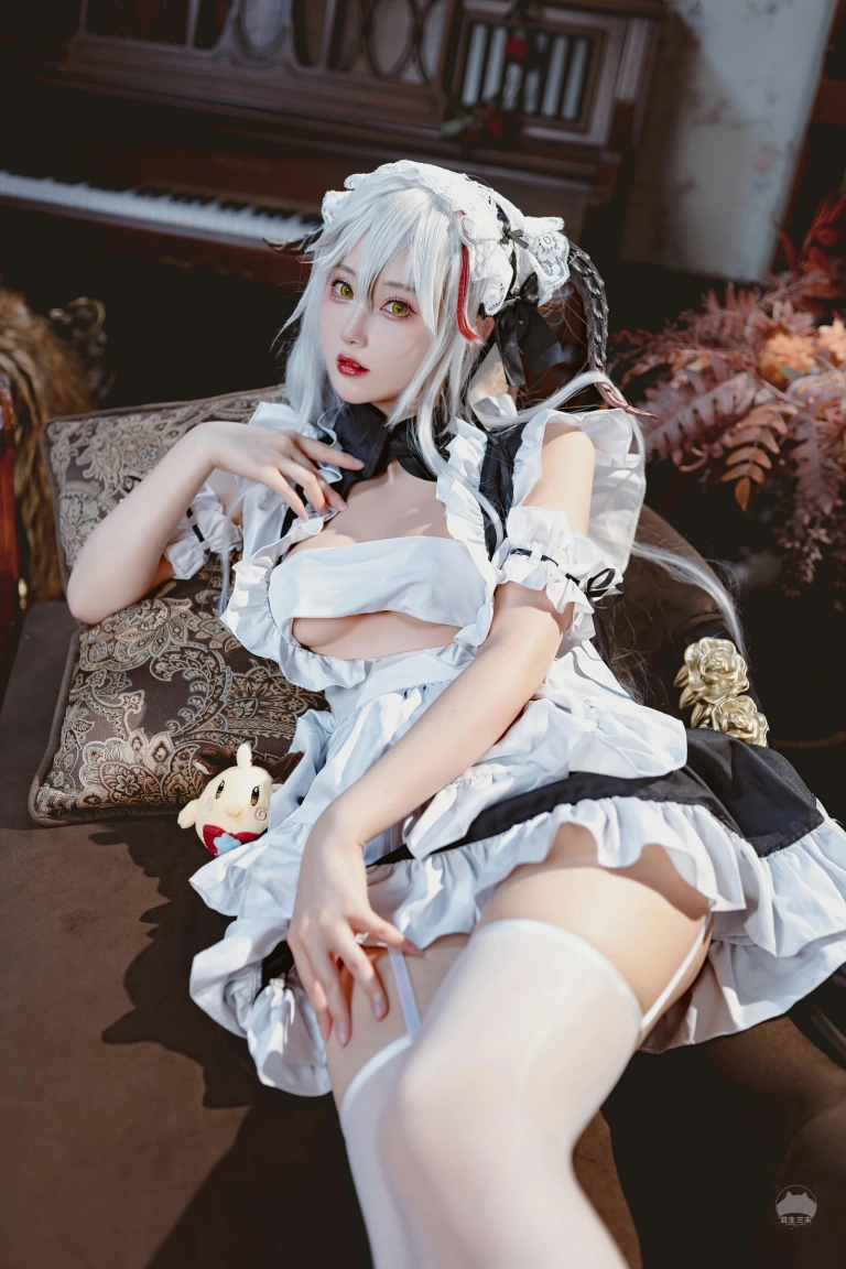 羽生三未《碧蓝航线真爱包》主题写真：100张全套美图