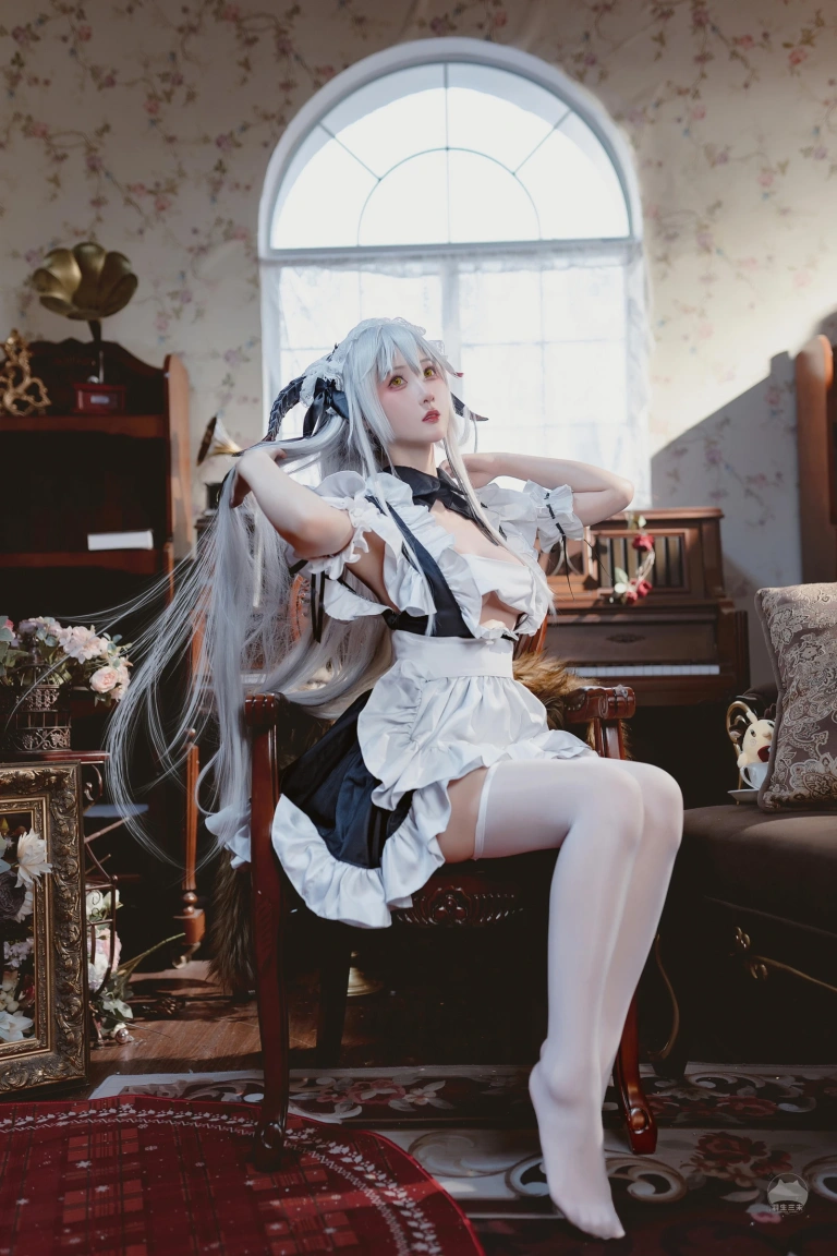 羽生三未《碧蓝航线真爱包》主题写真：100张全套美图