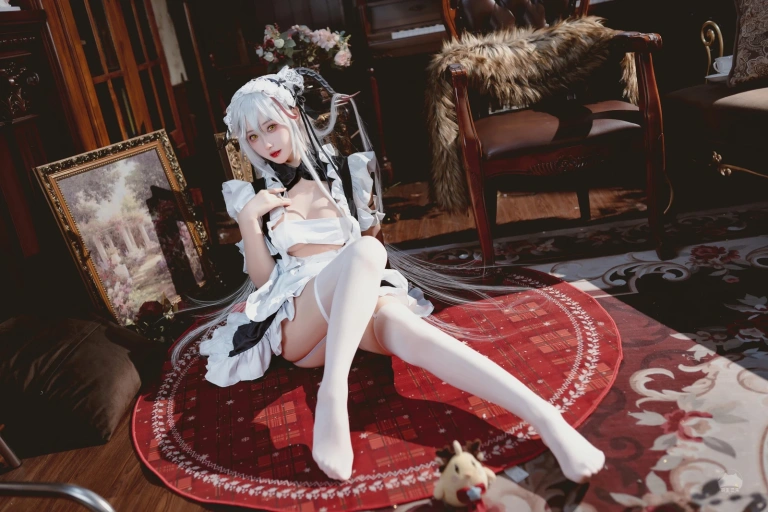 羽生三未《碧蓝航线真爱包》主题写真：100张全套美图