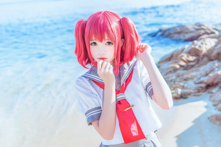 桜桃喵《露比》主题写真：12张全套美图