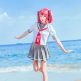 桜桃喵《露比》主题写真：12张全套美图
