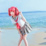 桜桃喵《露比》主题写真：12张全套美图