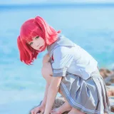 桜桃喵《露比》主题写真：12张全套美图