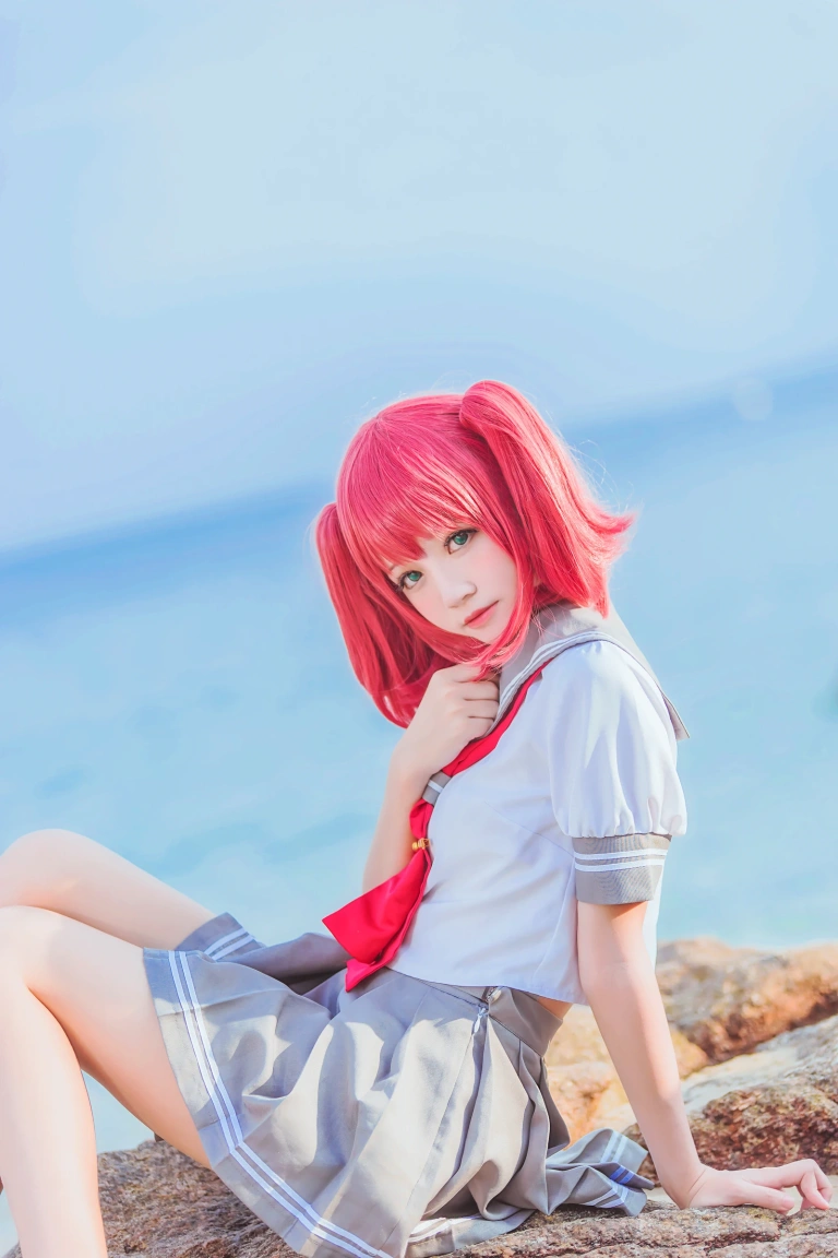 桜桃喵《露比》主题写真：12张全套美图
