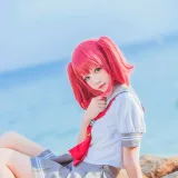 桜桃喵《露比》主题写真：12张全套美图