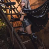 瓜希酱《暴行》主题写真：15张全套美图