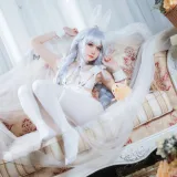 焖焖碳《恶毒兔头》主题写真：15张全套美图