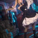 阿包也是兔娘《玛丽萝丝》主题写真：18张全套美图