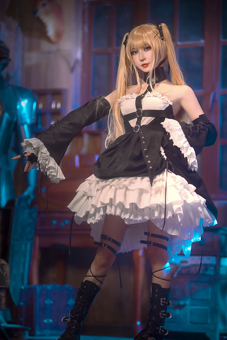 阿包也是兔娘《玛丽萝丝》主题写真：18张全套美图