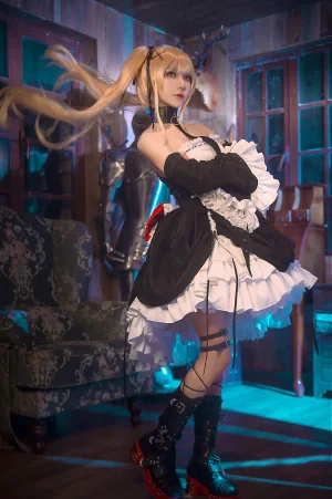 阿包也是兔娘《玛丽萝丝》主题写真：18张全套美图
