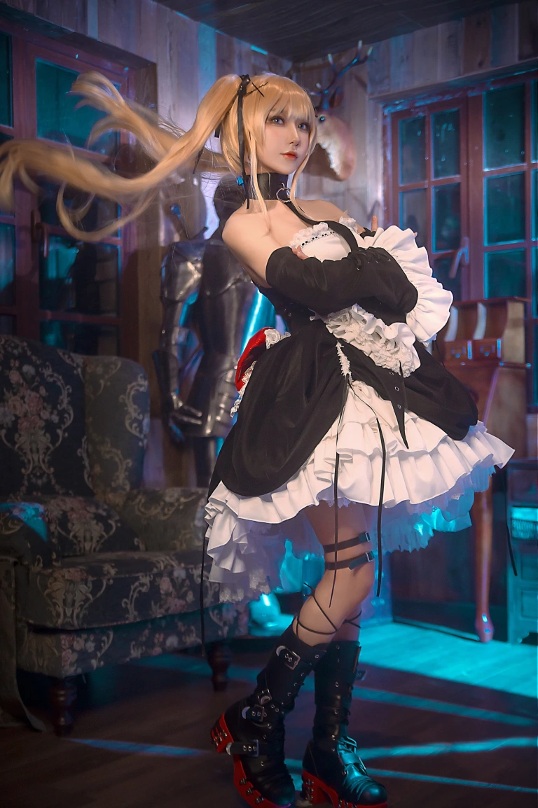 阿包也是兔娘《玛丽萝丝》主题写真：18张全套美图
