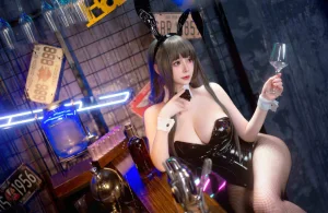 叉子宝宝《樱岛麻衣》主题写真：20张全套美图