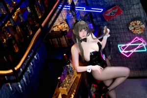 叉子宝宝《樱岛麻衣》主题写真：20张全套美图