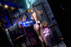 叉子宝宝《樱岛麻衣》主题写真：20张全套美图