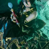 是一只熊仔《公主连结 兰法》主题写真：22张全套美图