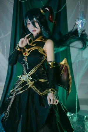 是一只熊仔《公主连结 兰法》主题写真：22张全套美图
