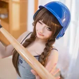是三不是世《日式小背带》主题写真：25张全套美图