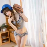 是三不是世《日式小背带》主题写真：25张全套美图
