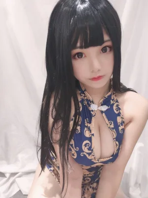 蜜汁猫裘《旗袍姐姐》主题写真：29张全套美图